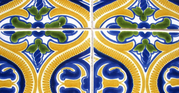 Hotel Cielo has some of the many unique design of Mexican ceramic tile